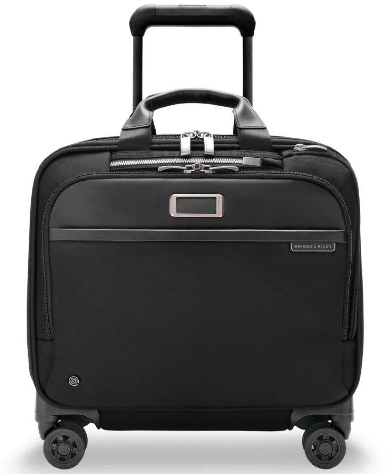 Briggs & Riley Spinner (4 Wheel)-@Work Medium Spinner Brief - Black