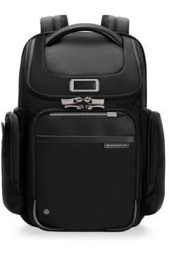 Briggs & Riley Backpacks-@Work Medium Widemouth Backpack - Black