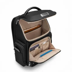 Briggs & Riley Backpacks-@Work Medium Widemouth Backpack - Black