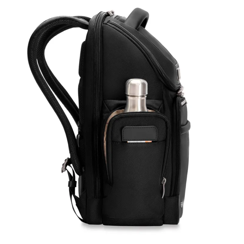 Briggs & Riley Backpacks-@Work Medium Widemouth Backpack - Black