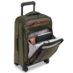 Briggs & Riley Spinner (4 Wheel) | Softside Luggage-ZDX DOMESTIC 56cm Carry-On Expandable Spinner - Hunter