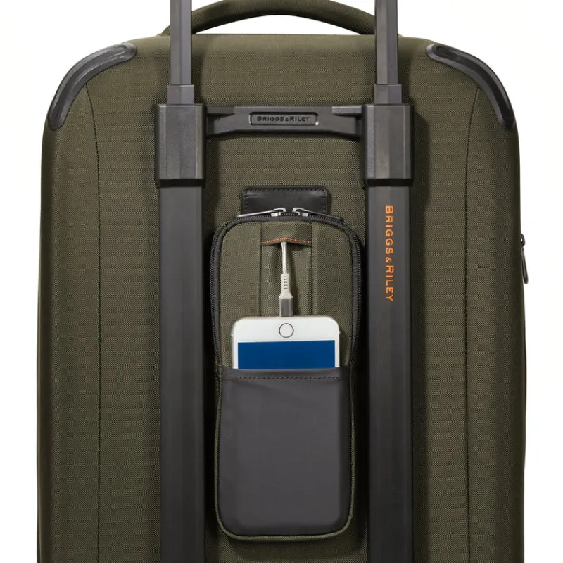 Briggs & Riley Spinner (4 Wheel) | Softside Luggage-ZDX DOMESTIC 56cm Carry-On Expandable Spinner - Hunter