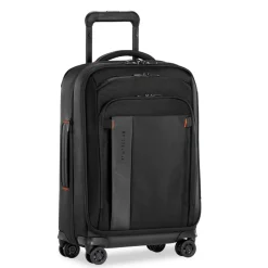 Briggs & Riley Spinner (4 Wheel) | Softside Luggage-ZDX DOMESTIC 56cm Carry-On Expandable Spinner - Black