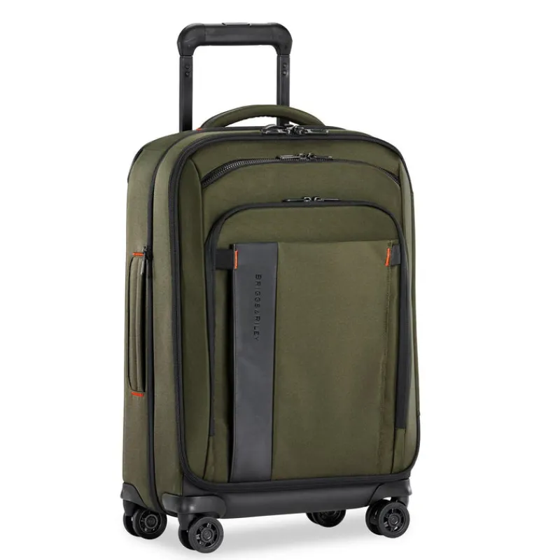 Briggs & Riley Spinner (4 Wheel) | Softside Luggage-ZDX DOMESTIC 56cm Carry-On Expandable Spinner - Hunter