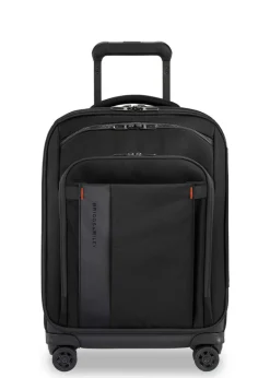Briggs & Riley Spinner (4 Wheel) | Softside Luggage-ZDX International Carry-On Expandable Spinner - Black