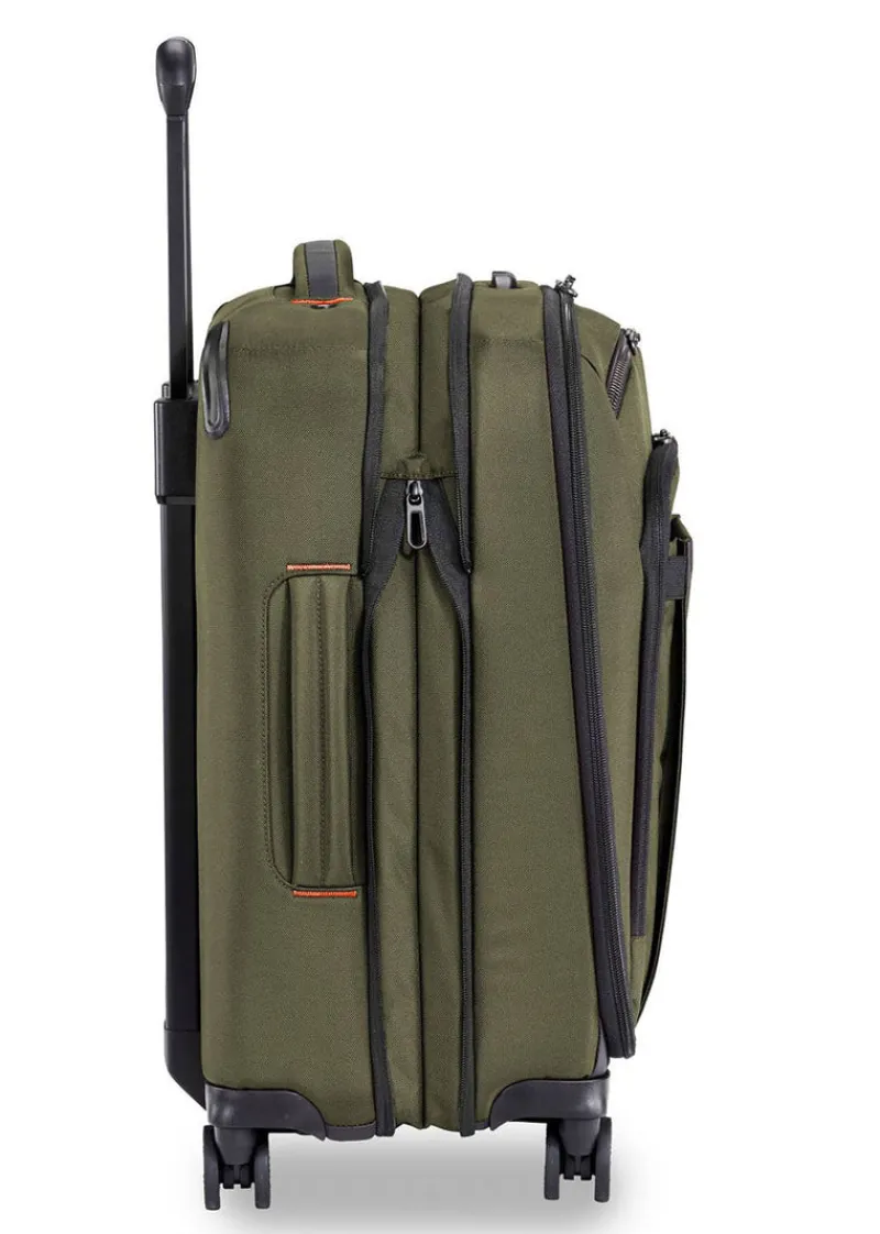 Briggs & Riley Spinner (4 Wheel) | Softside Luggage-ZDX International Carry-On Expandable Spinner - Hunter