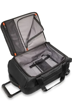 Briggs & Riley Upright (2 Wheel) | Softside Luggage-ZDX International Carry-On Duffle Upright - Black