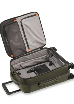 Briggs & Riley Spinner (4 Wheel) | Softside Luggage-ZDX International Carry-On Expandable Spinner - Hunter