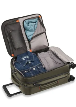 Briggs & Riley Spinner (4 Wheel) | Softside Luggage-ZDX International Carry-On Expandable Spinner - Hunter