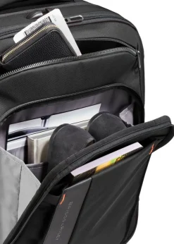 Briggs & Riley Spinner (4 Wheel) | Softside Luggage-ZDX International Carry-On Expandable Spinner - Black