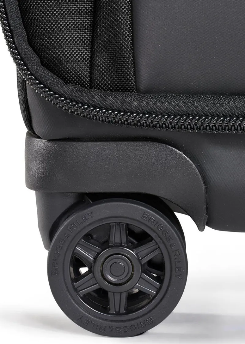 Briggs & Riley Spinner (4 Wheel) | Softside Luggage-ZDX International Carry-On Expandable Spinner - Black