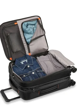 Briggs & Riley Spinner (4 Wheel) | Softside Luggage-ZDX International Carry-On Expandable Spinner - Hunter