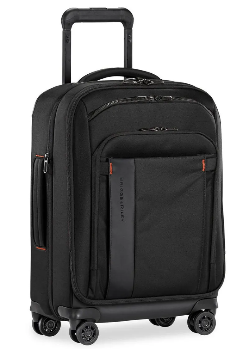 Briggs & Riley Spinner (4 Wheel) | Softside Luggage-ZDX International Carry-On Expandable Spinner - Hunter