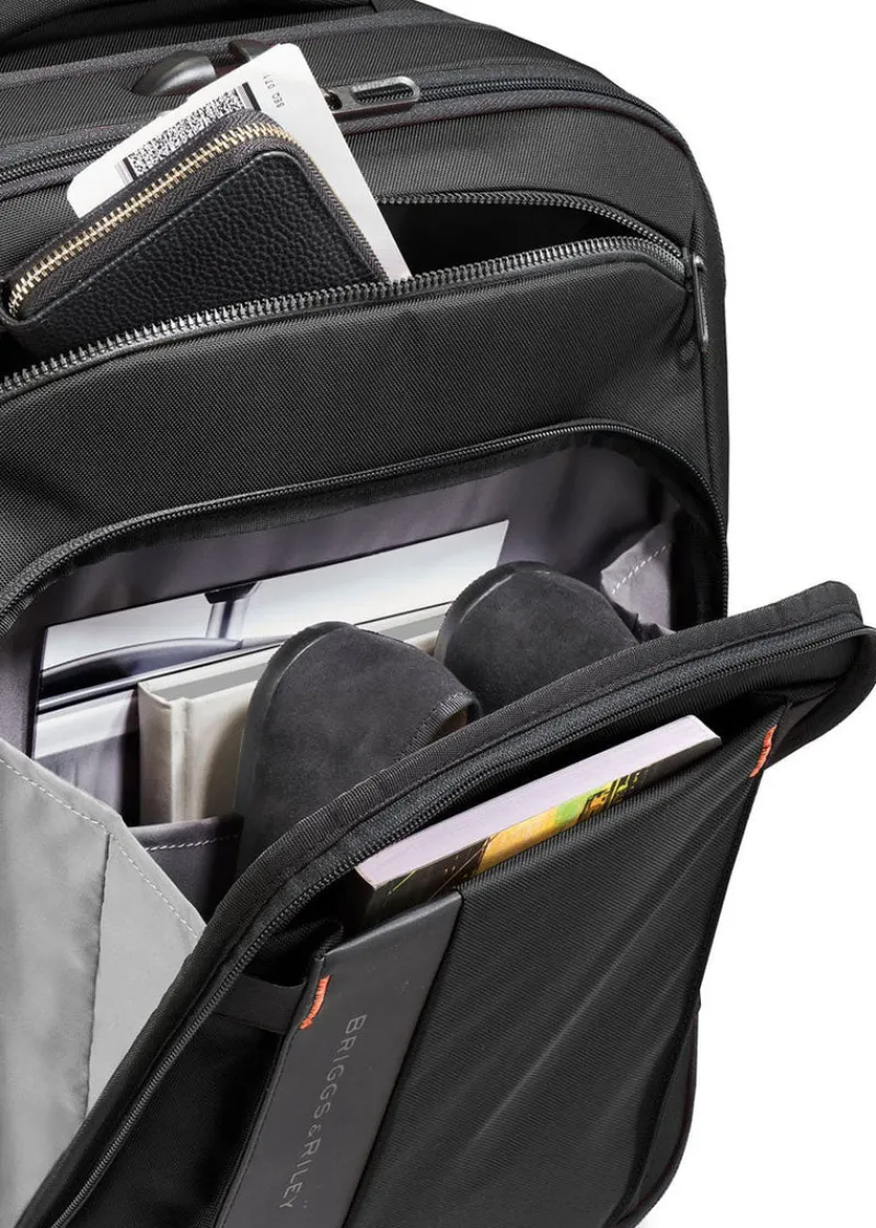Briggs & Riley Spinner (4 Wheel) | Softside Luggage-ZDX International Carry-On Expandable Spinner - Hunter