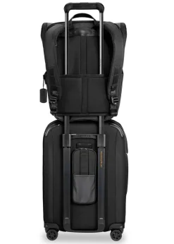 Briggs & Riley Spinner (4 Wheel) | Softside Luggage-ZDX International Carry-On Expandable Spinner - Black