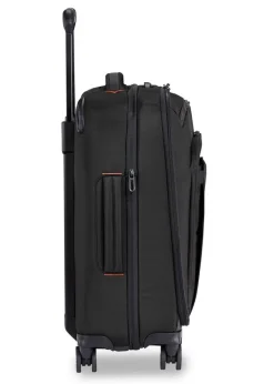 Briggs & Riley Spinner (4 Wheel) | Softside Luggage-ZDX International Carry-On Expandable Spinner - Black