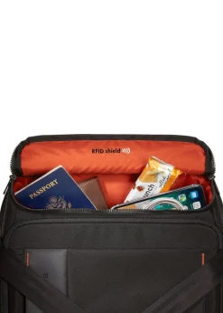 Briggs & Riley Upright (2 Wheel) | Softside Luggage-ZDX International Carry-On Duffle Upright - Black
