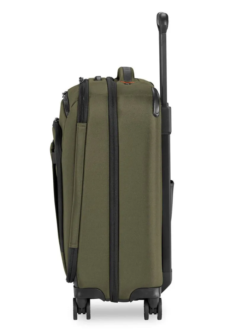 Briggs & Riley Spinner (4 Wheel) | Softside Luggage-ZDX International Carry-On Expandable Spinner - Hunter
