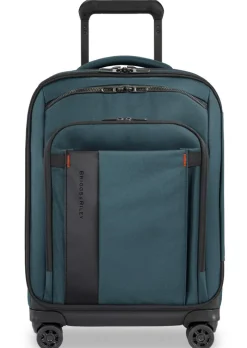 Briggs & Riley Spinner (4 Wheel) | Softside Luggage-ZDX INTERNATIONAL 53cm Carry-On Expandable Spinner - Ocean