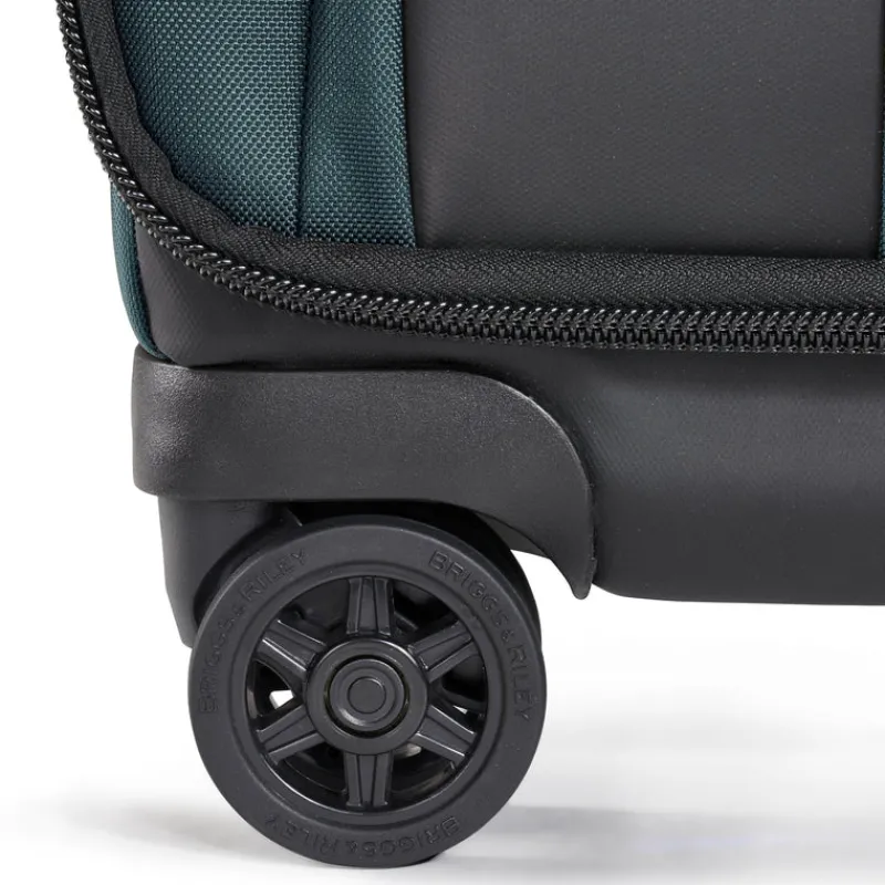 Briggs & Riley Spinner (4 Wheel) | Softside Luggage-ZDX INTERNATIONAL 53cm Carry-On Expandable Spinner - Ocean