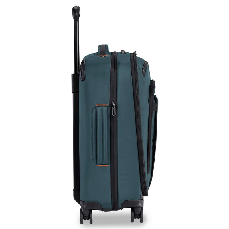 Briggs & Riley Spinner (4 Wheel) | Softside Luggage-ZDX INTERNATIONAL 53cm Carry-On Expandable Spinner - Ocean