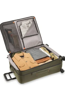 Briggs & Riley Spinner (4 Wheel) | Softside Luggage-ZDX Large Expandable Spinner - Hunter