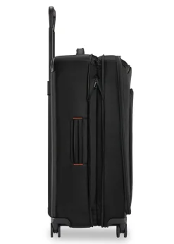 Briggs & Riley Spinner (4 Wheel) | Softside Luggage-ZDX Large Expandable Spinner - Black