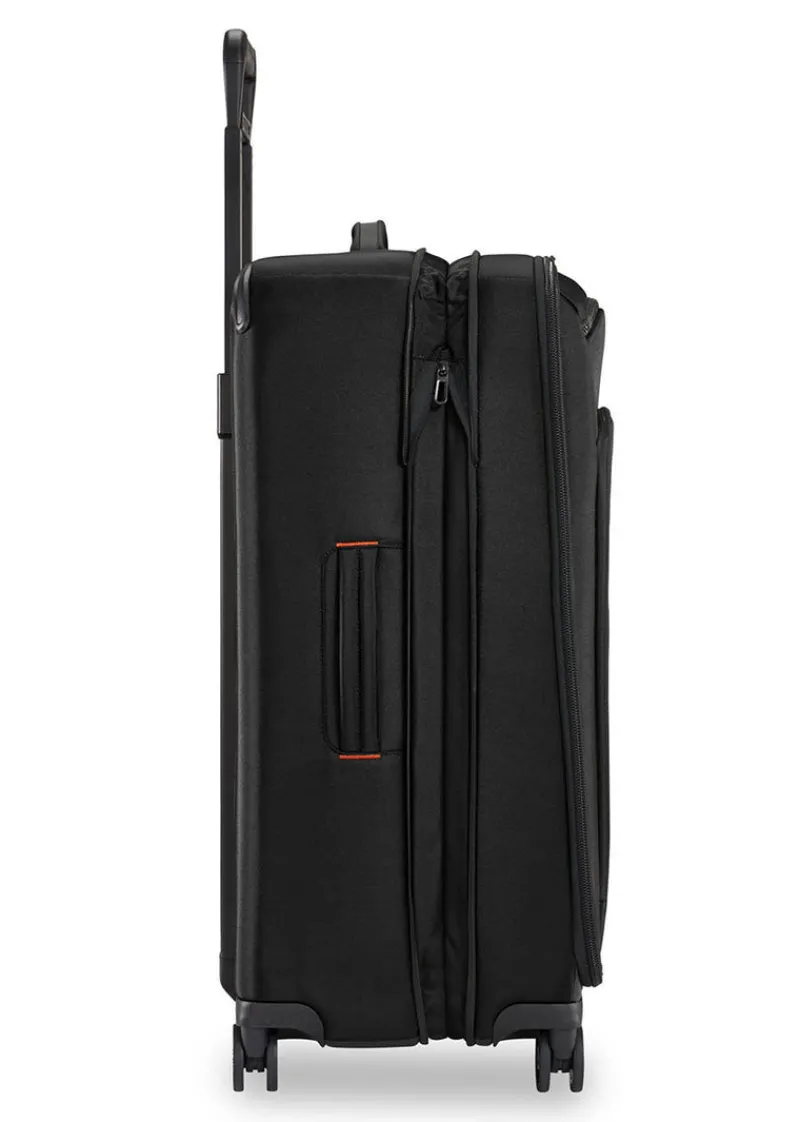 Briggs & Riley Spinner (4 Wheel) | Softside Luggage-ZDX Large Expandable Spinner - Black
