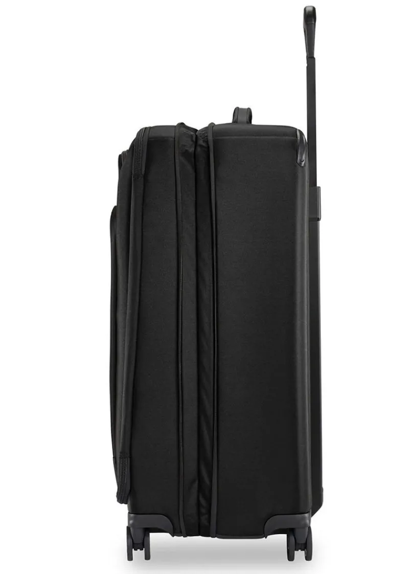 Briggs & Riley Spinner (4 Wheel) | Softside Luggage-ZDX Large Expandable Spinner - Black