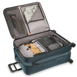 Briggs & Riley Spinner (4 Wheel) | Softside Luggage-ZDX LARGE Expandable Spinner - Ocean
