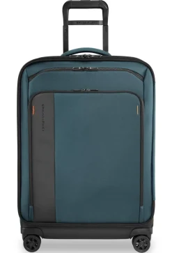 Briggs & Riley Spinner (4 Wheel) | Softside Luggage-ZDX MEDIUM Expandable Spinner - Ocean