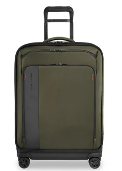 Briggs & Riley Spinner (4 Wheel) | Softside Luggage-ZDX Medium Expandable Spinner - Black
