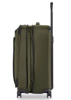 Briggs & Riley Spinner (4 Wheel) | Softside Luggage-ZDX Medium Expandable Spinner - Black