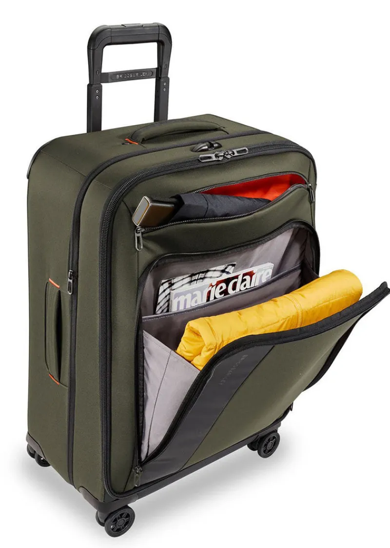 Briggs & Riley Spinner (4 Wheel) | Softside Luggage-ZDX Medium Expandable Spinner - Hunter