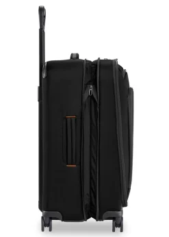 Briggs & Riley Spinner (4 Wheel) | Softside Luggage-ZDX Medium Expandable Spinner - Black
