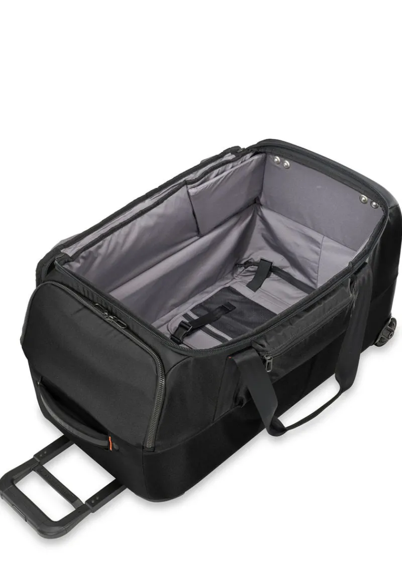 Briggs & Riley Upright (2 Wheel) | Softside Luggage-ZDX Medium Upright Duffel - Black