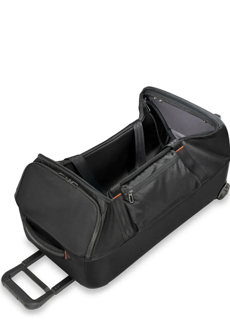 Briggs & Riley Upright (2 Wheel) | Softside Luggage-ZDX Medium Upright Duffel - Black