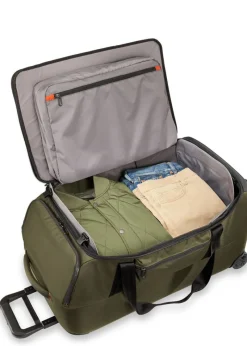 Briggs & Riley Upright (2 Wheel) | Softside Luggage-ZDX Medium Upright Duffel - Hunter