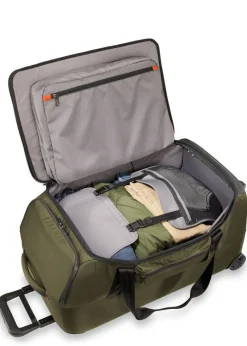 Briggs & Riley Upright (2 Wheel) | Softside Luggage-ZDX Medium Upright Duffel - Hunter