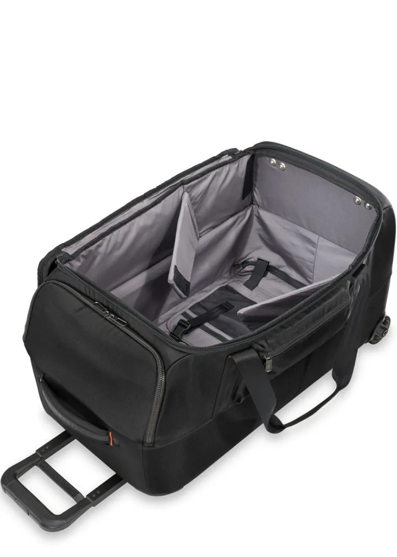 Briggs & Riley Upright (2 Wheel) | Softside Luggage-ZDX Medium Upright Duffel - Black