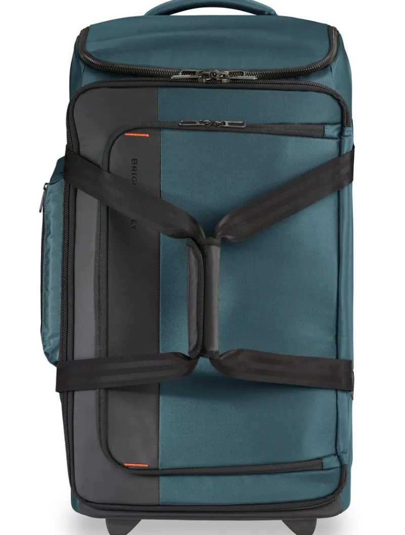 Briggs & Riley Softside Luggage-ZDX MEDIUM Upright Duffle - Ocean