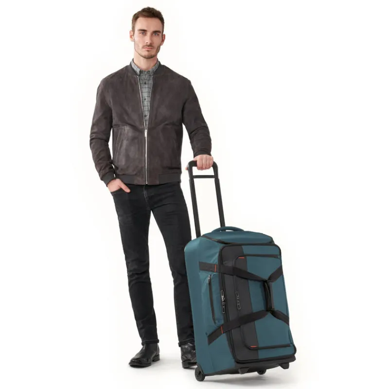 Briggs & Riley Softside Luggage-ZDX MEDIUM Upright Duffle - Ocean