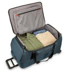 Briggs & Riley Softside Luggage-ZDX MEDIUM Upright Duffle - Ocean